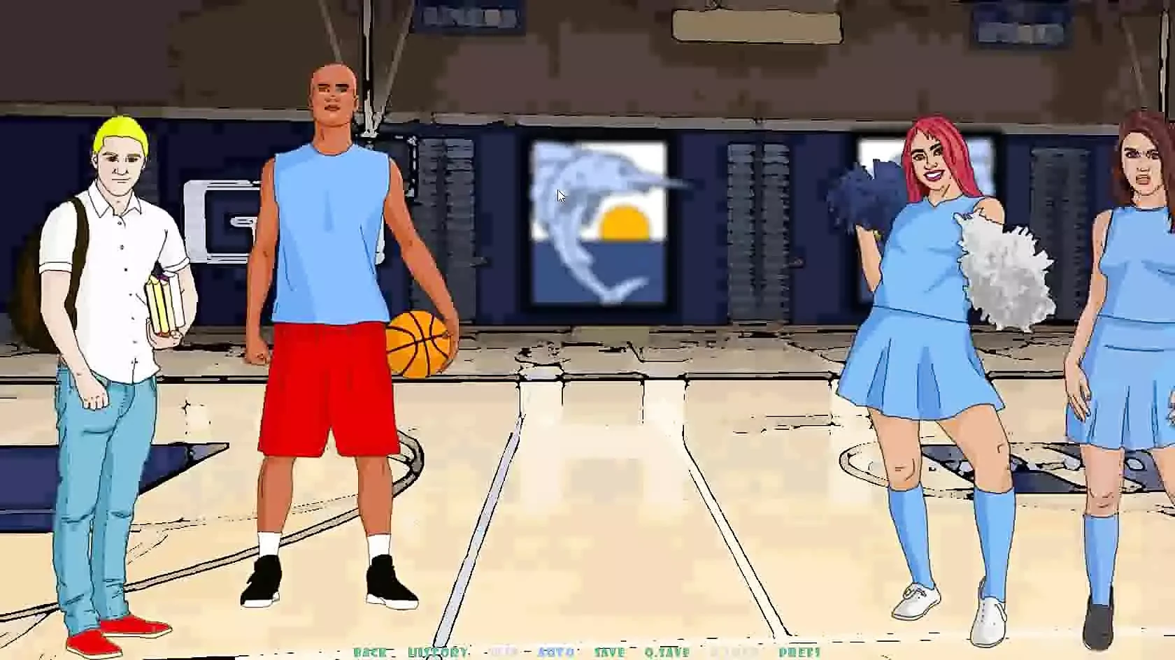 Goss IP aide sa demi-sœur sexy dans son entraînement
