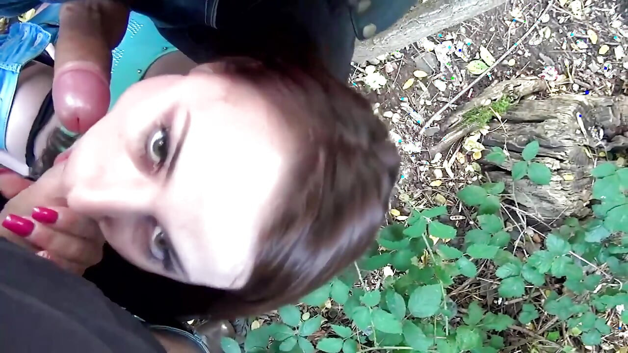 Wild Outdoor DP Gangbang with Horny Babes