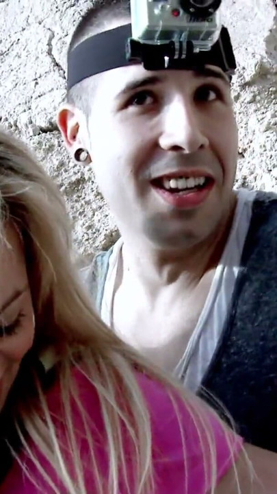 Brazilian hottie Anita gets fucked hard by Kevin White at the beach | Clip 1