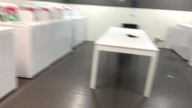 Fun in the laundry room
