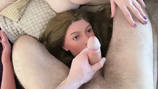 Stepmom Caught Me and Joined for a Threesome