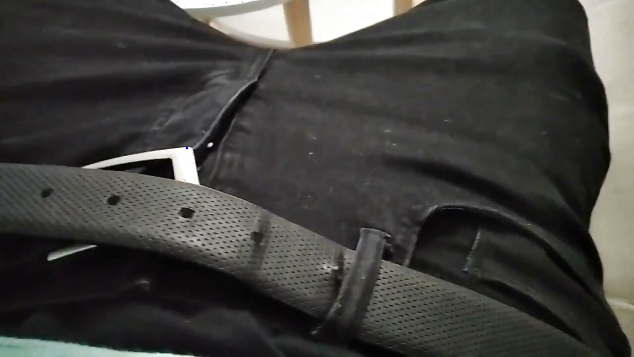 Handsome Guy with a Rich Fat Cock Fucks His Belt Buckle and Gives You His Cream