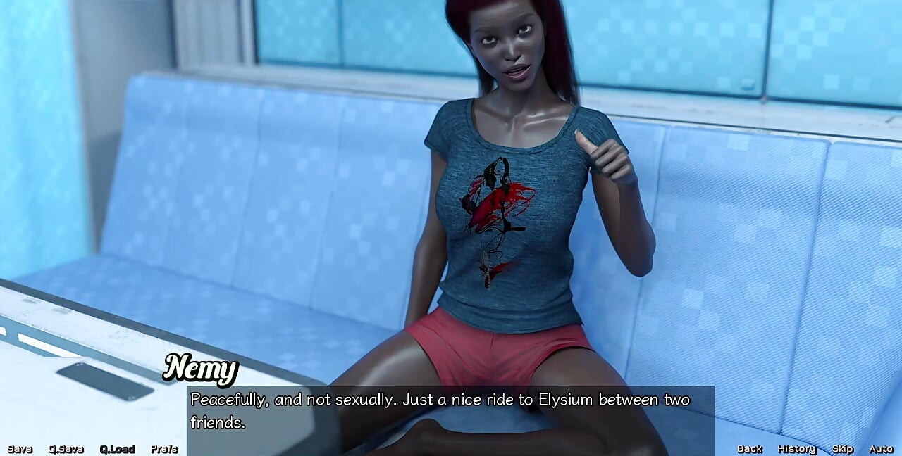 Stranded in Space - Married Busty Ebony Is Angry with Me