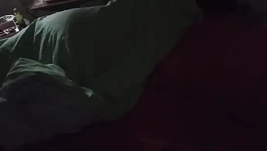 Morbid Old Man Enters His Wife's Room and Records Her