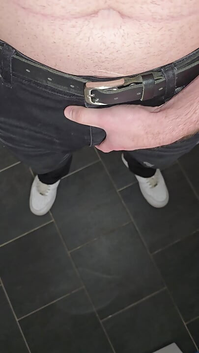 Masked Gay Dom's Jeans Bulge Power Display PhantomGentX