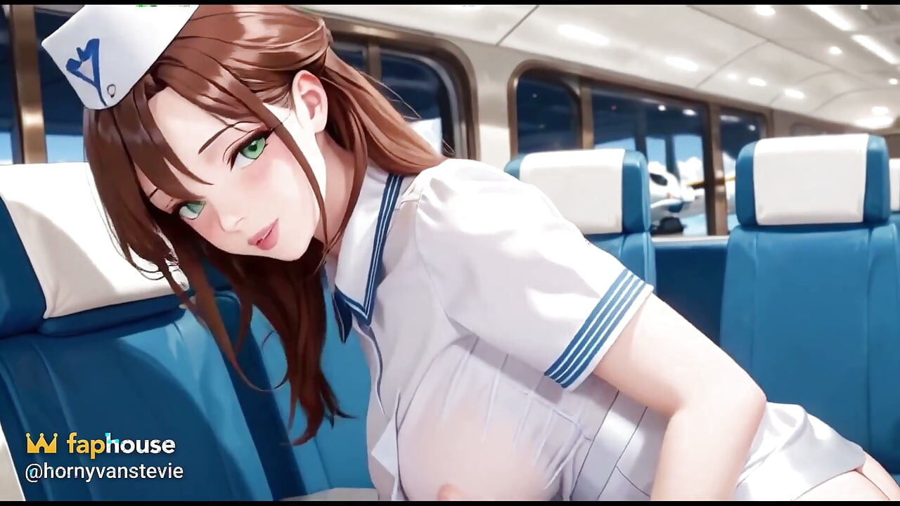 独自在私人飞机上操空姐