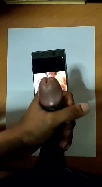 Cumshot on them Thicc Chocolate Titties