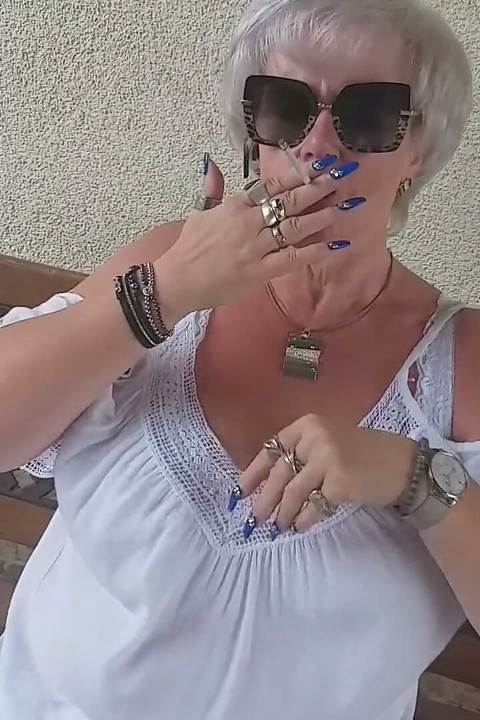 Grandma Lets You Look Into Her Pants