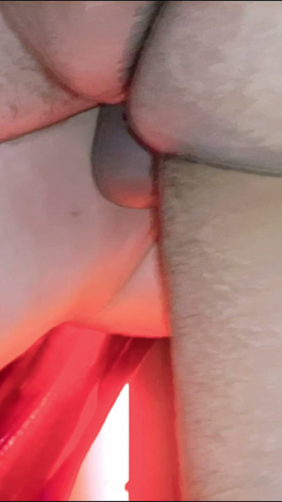 A horny MILF is invaded by a giant cock and a small dildo at the same time.