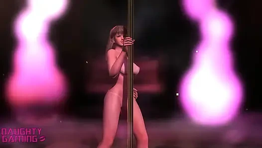 DOAX3 dalam DOA5 MOD Pole Dance
