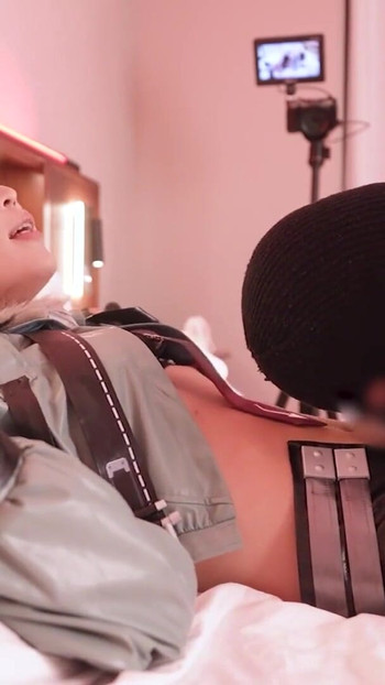 Unforgettable moment from "Zenless Zone Zero Jane Doe Cosplayer get Fucked, Asian Hentai Shemale Cosplay 3"