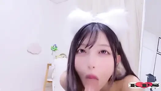 Popüler cosplayer'ın yükselmeden önce kaydedilen üç sessiz kişisel yayınını içeren tam yüz arşivi -3