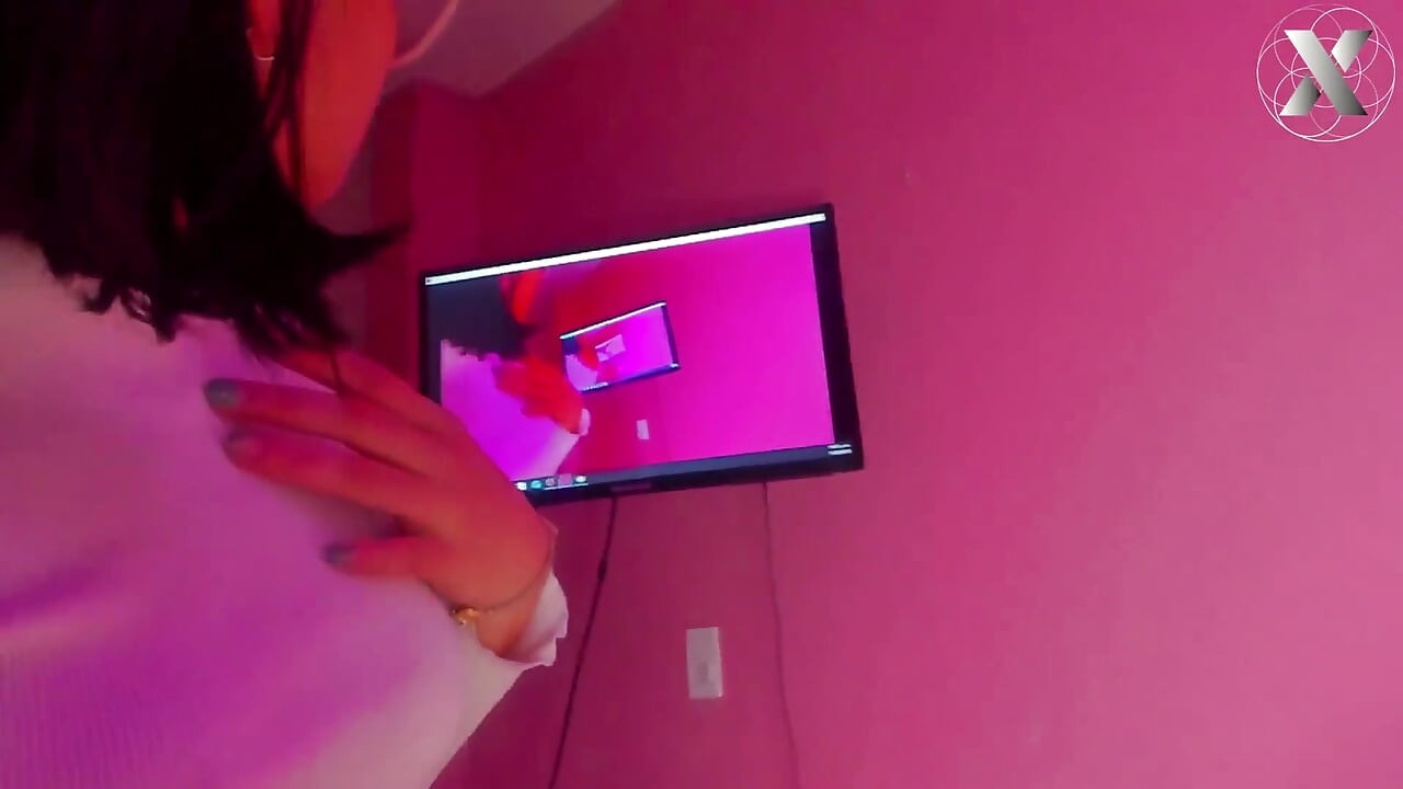 Dripping on Her Girlfriend's Hand