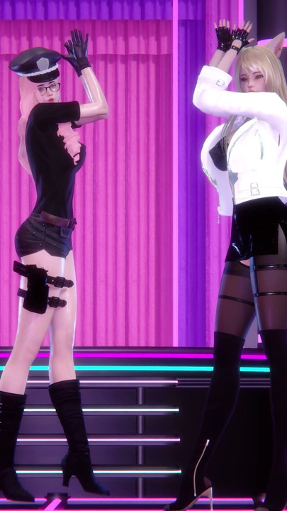 MMD Fifth Harmony - Worth It Ahri Seraphine Seksi Sıcak Dans 4K | Bölüm 1