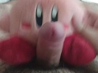 Playing with Kirby Plush