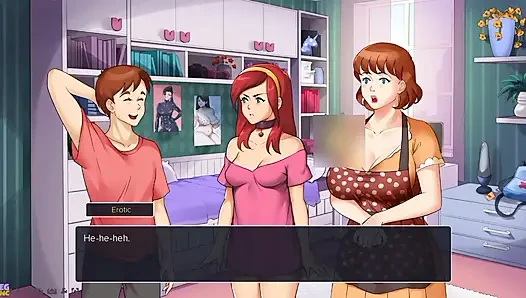 MILF Plaza No13: мастурбация моей милфы-невестки во время Ночи кино - от Eroticgamesnc