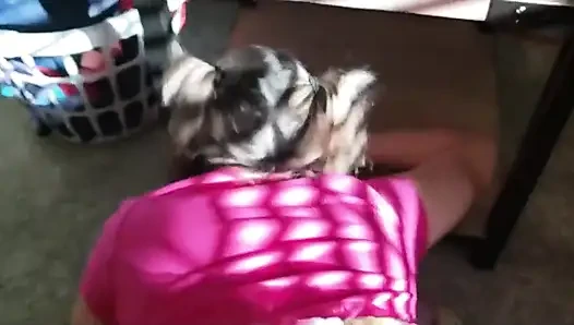 Üvey erkek kardeş üvey kız kardeşini sikiyor