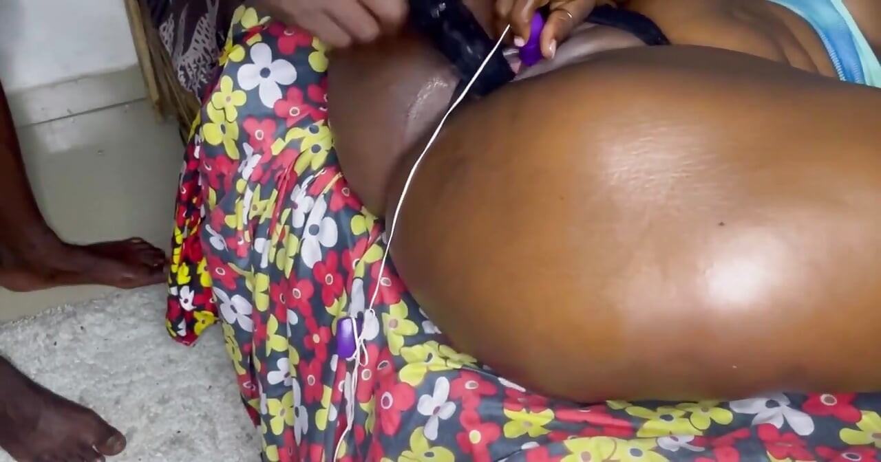 Pretty Ebony Gets Her Kick with a Big Cock in Her Tight Pussy