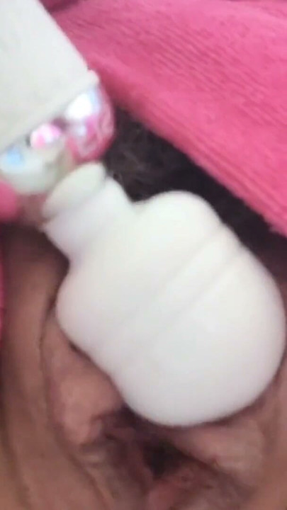 munichgold alone at home...hairy horny milf makes herself with her massage stick | Clip 2
