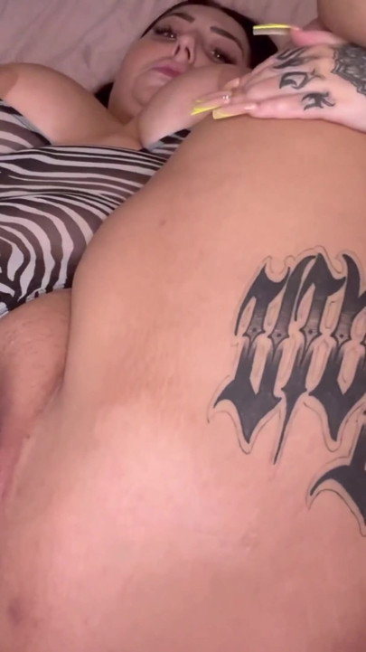 Sloppy Blowjob on BBC Dildo and Solo Masturbation