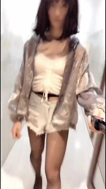 Crossdresser small shorts