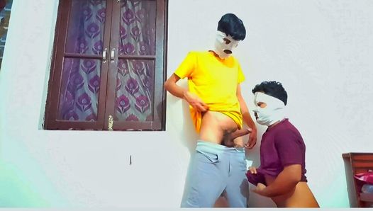 Insegnante gay indiano scopa studente amatoriale
