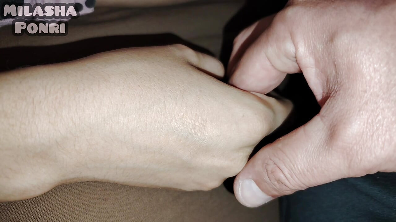 Secretly touching my stepsister