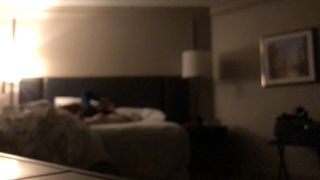 Russian girlfriend getting fucked in hotel room