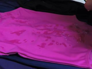 Spandeks pakaian renang mani merah jambu 14y