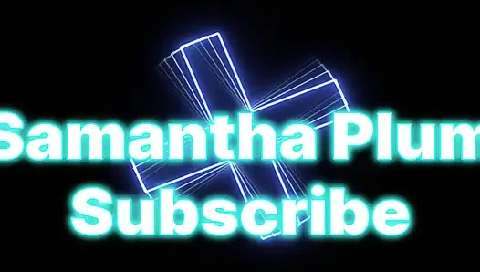 Samantha lagi asik dientot