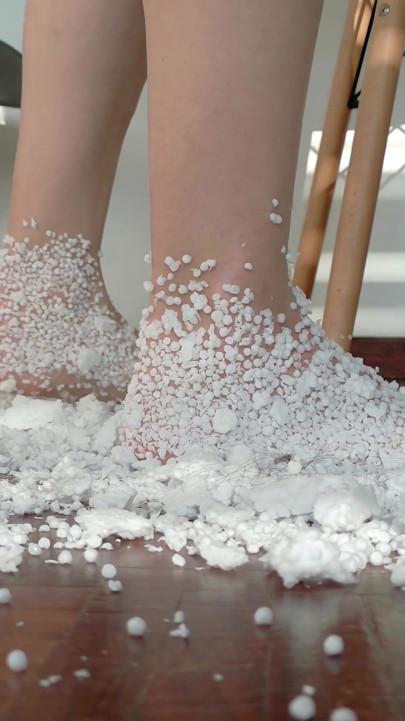 Destroying Styrofoam with My Feet - Kinky Lyrical