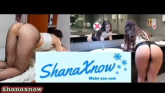 SHANAXNOW RECEIVING MASSAGE ASSJOB AND THROATPIE