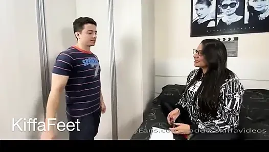 Goddess Kiffa in Nerd Girl Dominates Popular Guy