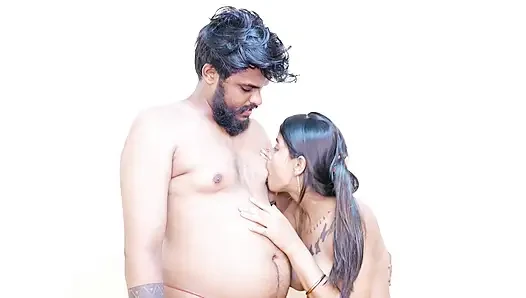 Indian Desi girl fucks desi boy and licks his cock