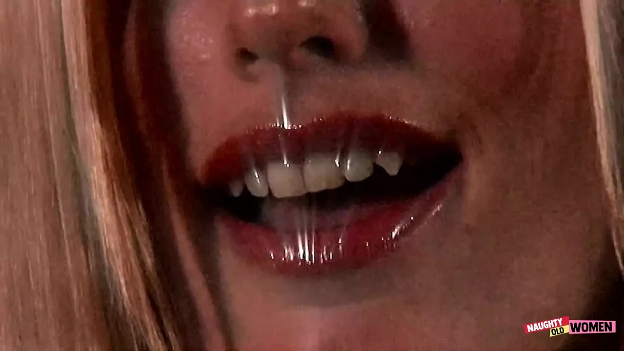 After dildoing her milf cunt the brunette eagerly sucks his dick and rides him passionately