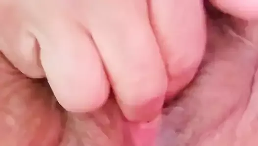 Playing with My Big Mature Mommy Granny Wet Hairy Pussy and Hard Clit