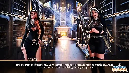 Sisters in Sin Gameplay Part 4 - The Basement Mystery and Raquel's Temptation