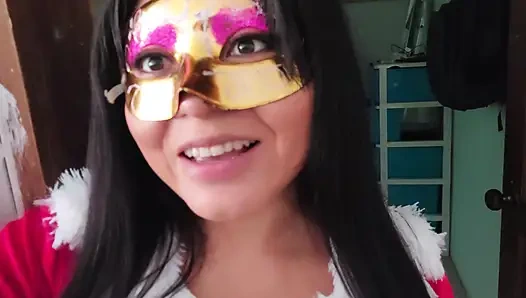 Home Alone Temptation: Hot Stepdaughter Seduces Stepdad in the Bedroom