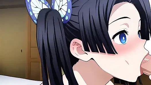Kimetsu no yaiba kanzaki aoi hen (ai) kıvratılmış versiyon