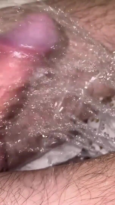 Captivating moment from "Orgasm in the shower with a monster cock!"