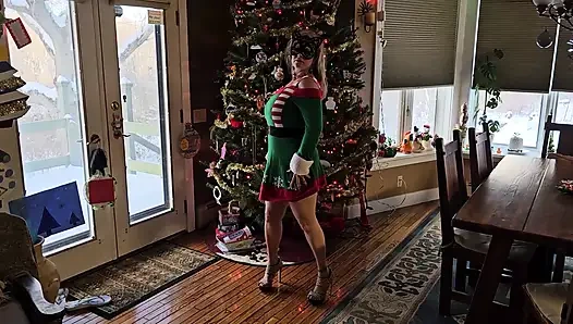 Mami, hausfrau, RIESIGE titten und dicker arsch zu Weihnachten nur fans Reife MILF