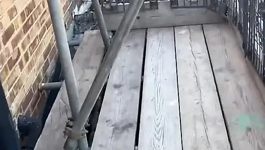 Young Trainee Gets to Watch a Window Peep Show