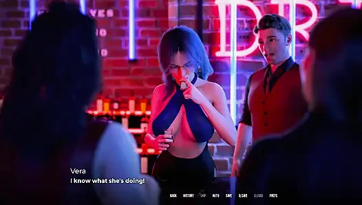 Dalam keamanan: cewek cantik nyepong bartender saat dia lagi di kantor - episode 28