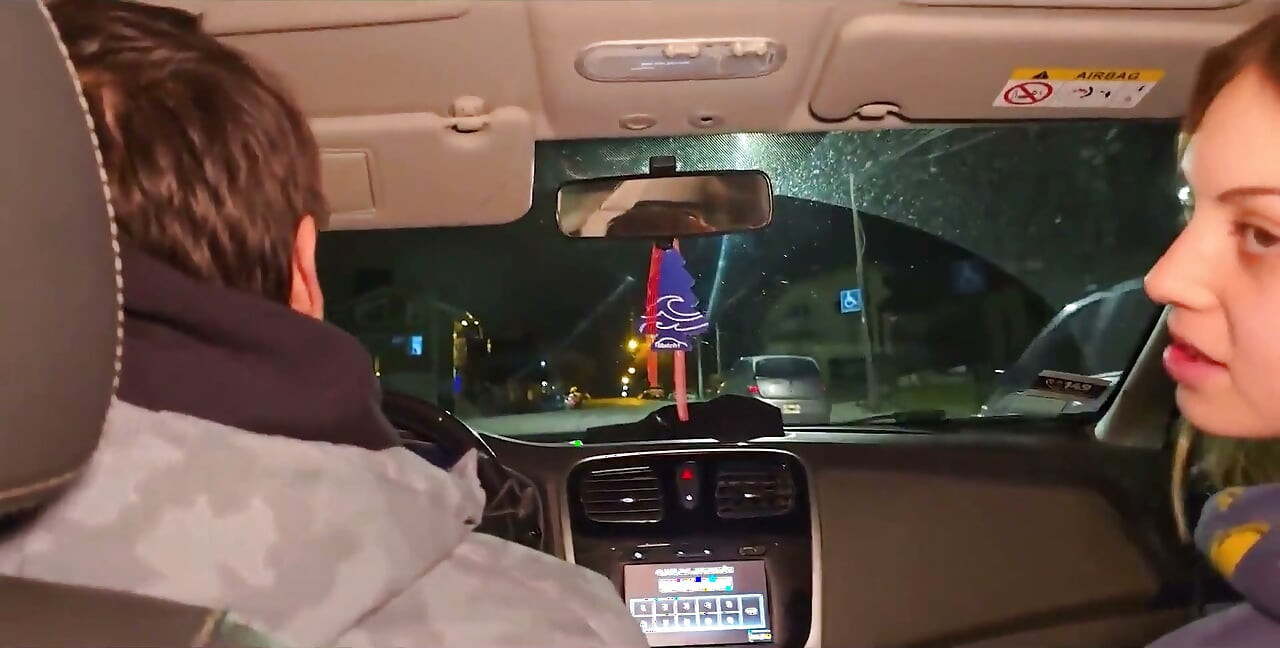 A Double Blowjob in My Friend's Car Dirty Morbid Girls