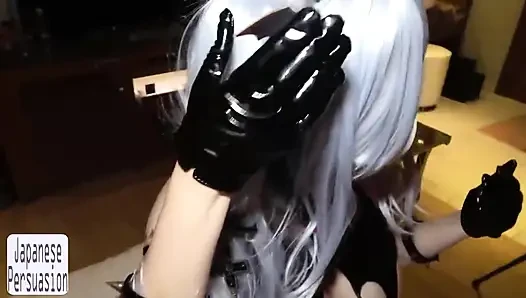 Nadir cosplay mayo görünümü oyuncu tarafını kalın ve göz alıcı bir tarzda ortaya çıkarıyor