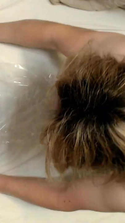 Ass to mouth - Sissy sucking dildo and eating cum | Clip 1