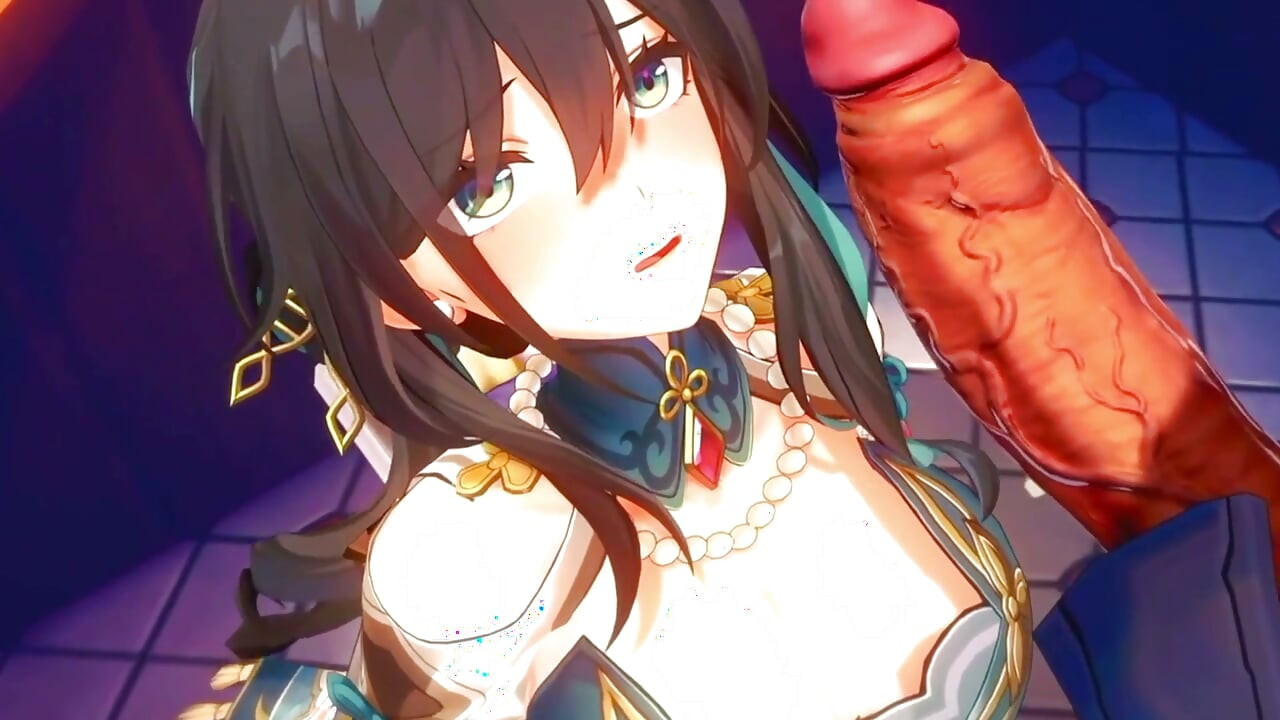 Honkai Star Rail - Ruan Mei Caught Fingering Herself and Fucked on the Spot - 3D Hentai Animations