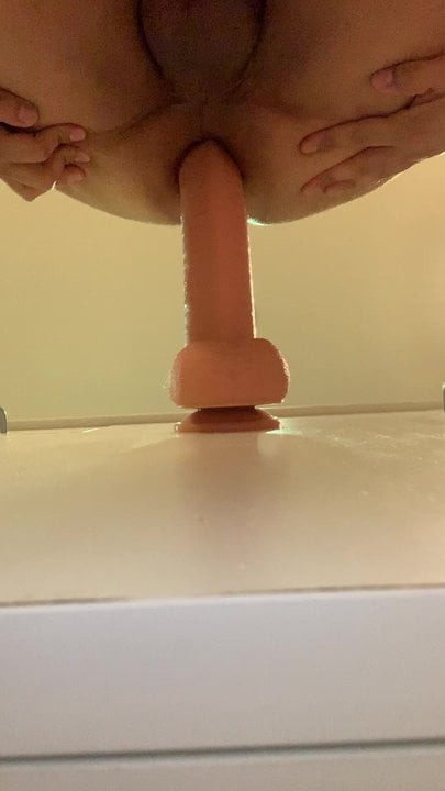 12 inch toy in my ass