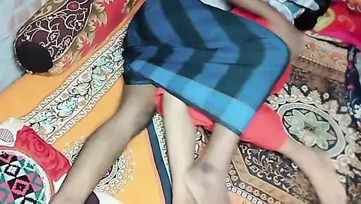 New Married Couple Having Romantic Sex