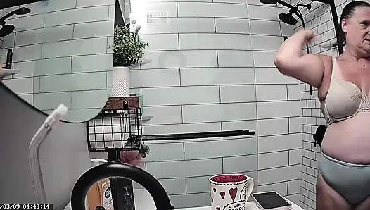 Mrs. Joanne Tanner a Real Public Schoolteacher Captured in the Shower 03-09-2026